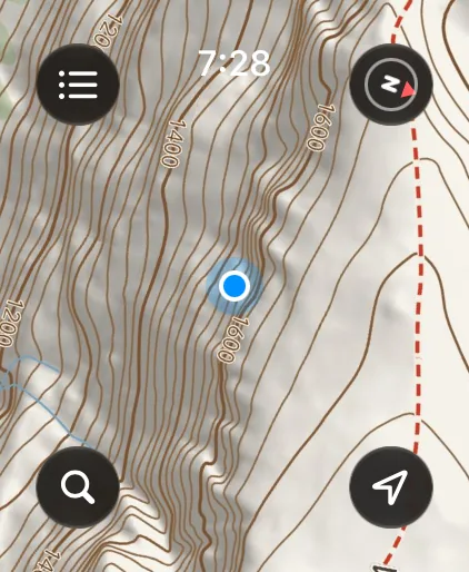 iLende auf der Apple Watch: Kompass